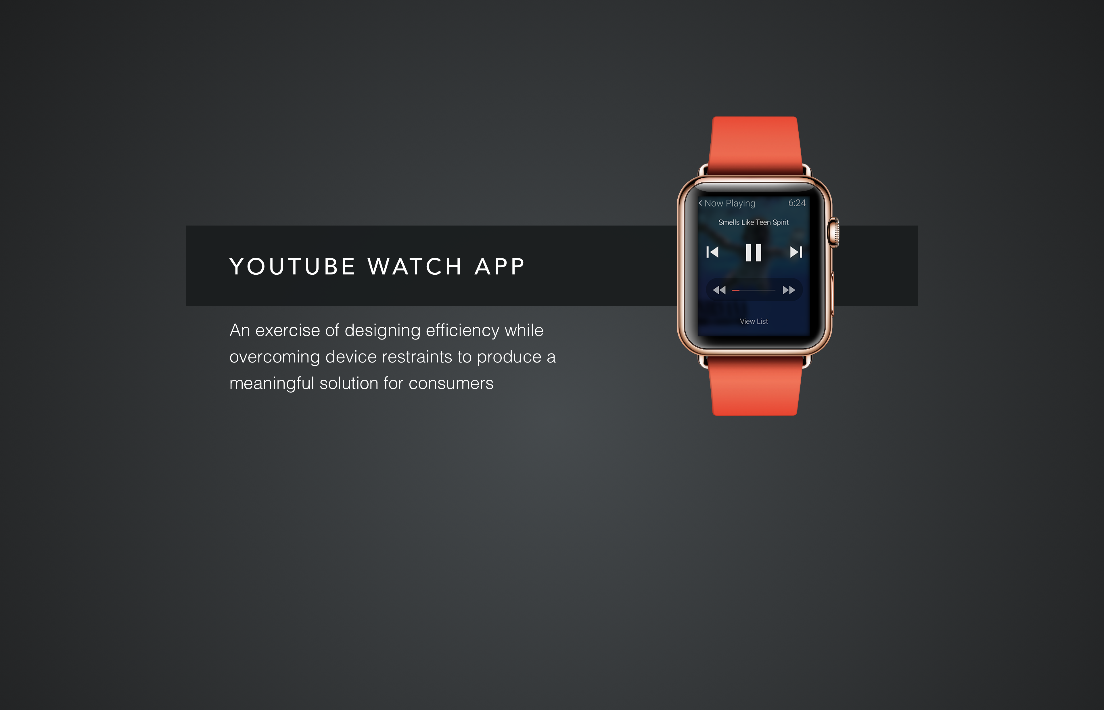 YouTube Watch App